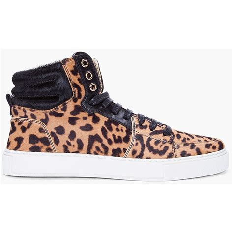 ysl leopard sneakers|Saint Laurent Sneakers .